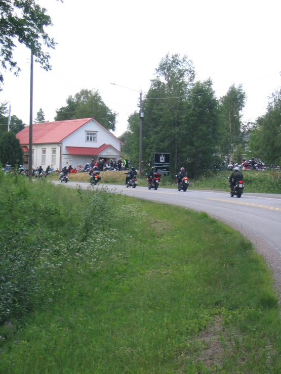 Ankomst till Kortjärvi